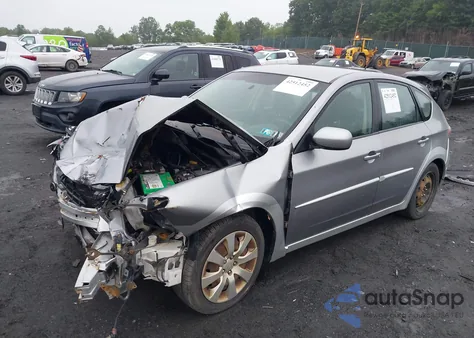 2008 Subaru Impreza Outback Sport z USA, uszkodzony, nr VIN JF1GH63658H837632